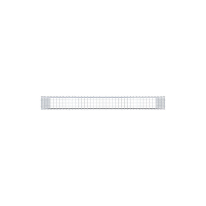 Fourche rapportée type 3 200 cm x 100 cm x 20 cm (L x H x P), mailles 5 cm x 5 cm, anneau C
