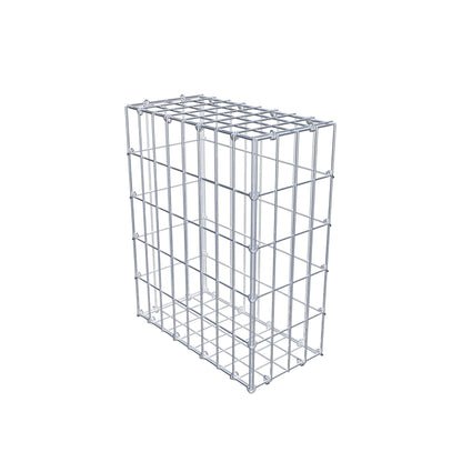 Gabione 50 cm x 40 cm x 20 cm (L x H x T), Maschenweite 5 cm x 10 cm, C-Ring
