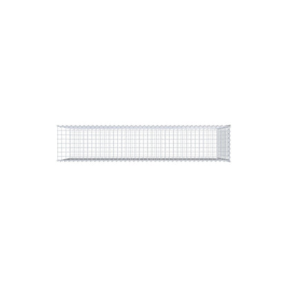 Gabion rapporté type 2 200 cm x 100 cm x 40 cm (L x H x P), mailles 5 cm x 5 cm, spirale