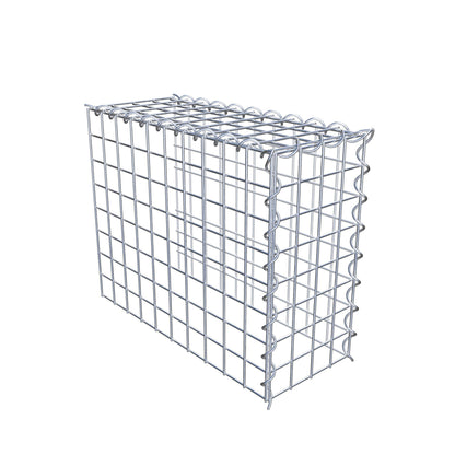 Gabion rapporté type 4 50 cm x 40 cm x 20 cm (L x H x P), mailles 5 cm x 5 cm, spirale