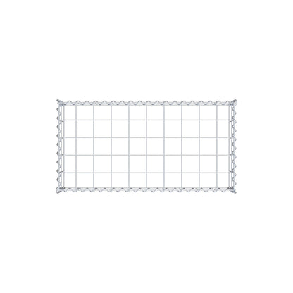Grown-on gabion type 3 100 cm x 20 cm x 50 cm (L x H x D), mesh size 10 cm x 10 cm, spiral