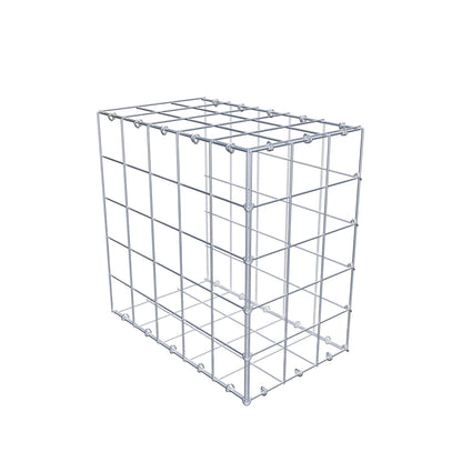 Gabbione aggiuntivo di tipo 2 50 cm x 50 cm x 30 cm (L x H x P), maglia 10 cm x 10 cm, anello a C