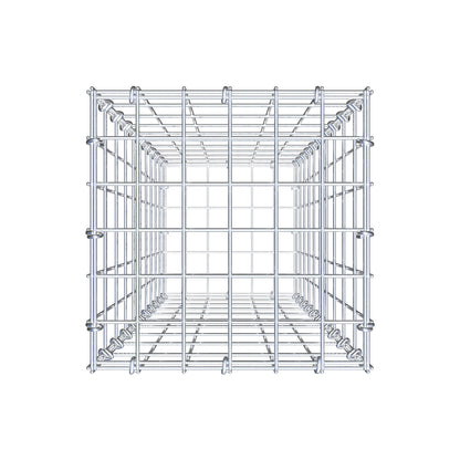 Gabion 100 cm x 30 cm x 30 cm (L x H x D), maskstorlek 5 cm x 10 cm, C-ring