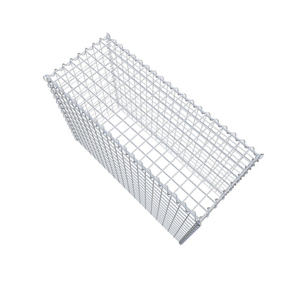 Anbaugabione Typ 3 100 cm x 70 cm x 40 cm (L x H x T), Maschenweite 5 cm x 5 cm, Spirale