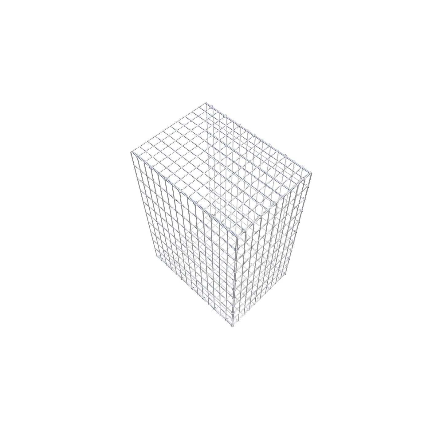 Fourche rapportée type 2 100 cm x 70 cm x 50 cm, mailles 5 cm x 10 cm, anneau en C