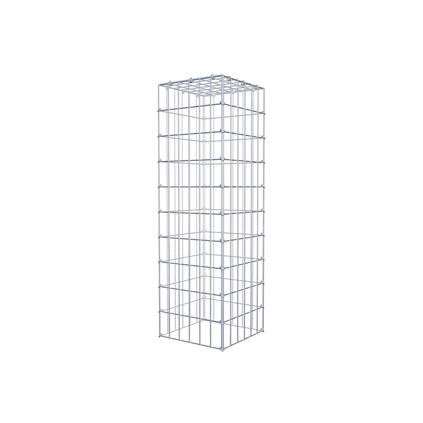 Fourche rapportée type 3 100 cm x 30 cm x 30 cm (L x H x P), mailles 5 cm x 10 cm, anneau C