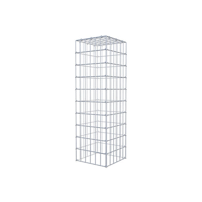 Fourche rapportée type 3 100 cm x 30 cm x 30 cm (L x H x P), mailles 5 cm x 10 cm, anneau C