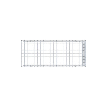 Monteret gabion type 4 100 cm x 40 cm x 40 cm (L x H x D), maskestørrelse 5 cm x 10 cm, C-ring