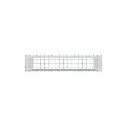 Gabião Tipo 3 100 cm x 80 cm x 20 cm (C x A x P), malhagem 5 cm x 5 cm, anel C
