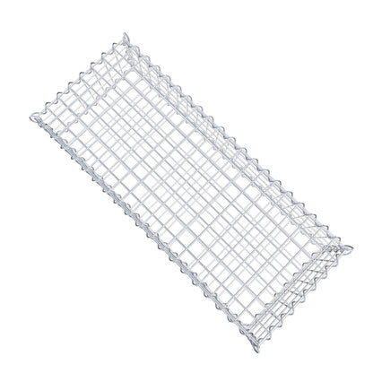 Gabion 100 cm x 20 cm x 40 cm (L x H x P), mailles 5 cm x 5 cm, spirale