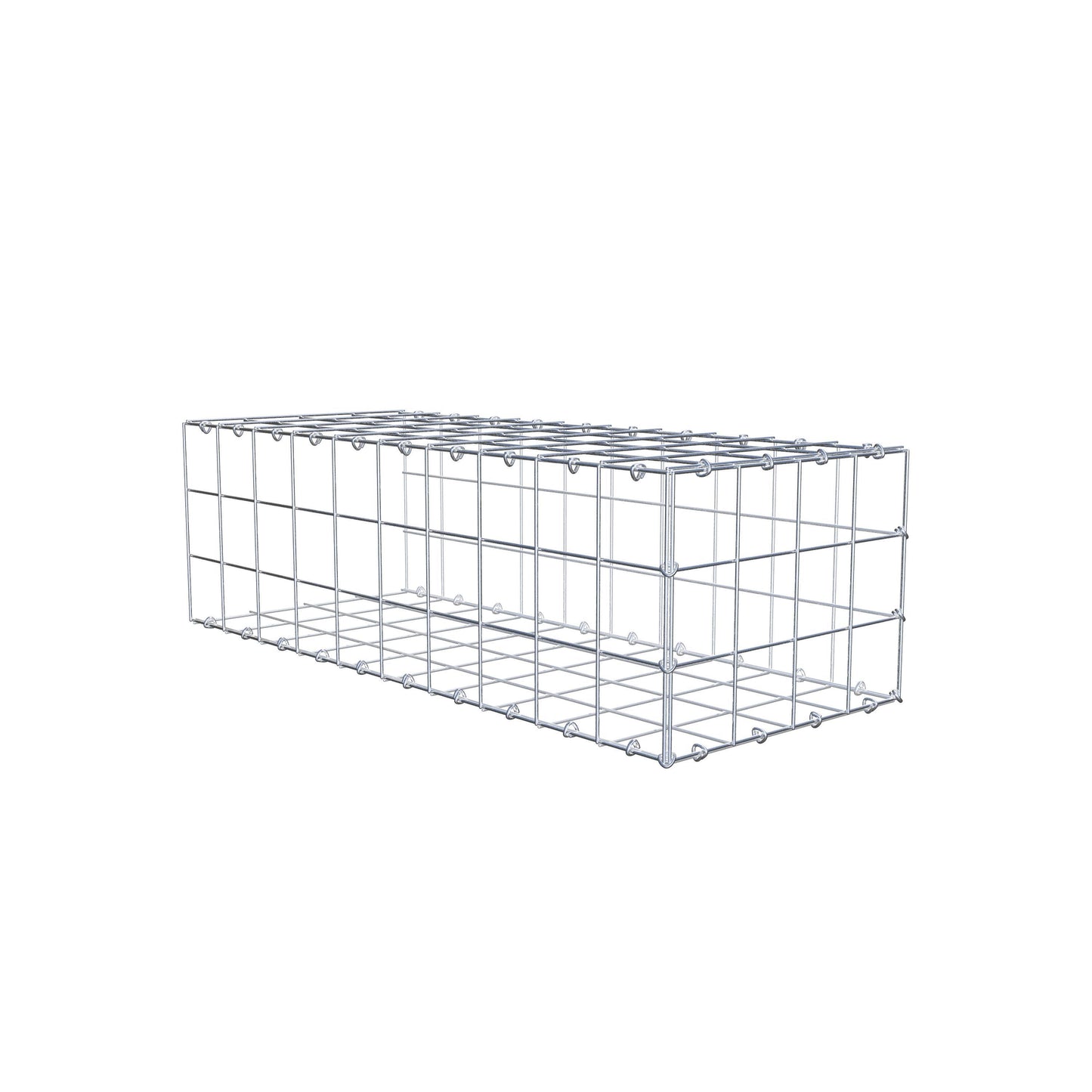 Fourche rapportée type 2 100 cm x 30 cm x 40 cm (L x H x P), mailles 10 cm x 10 cm, anneau C