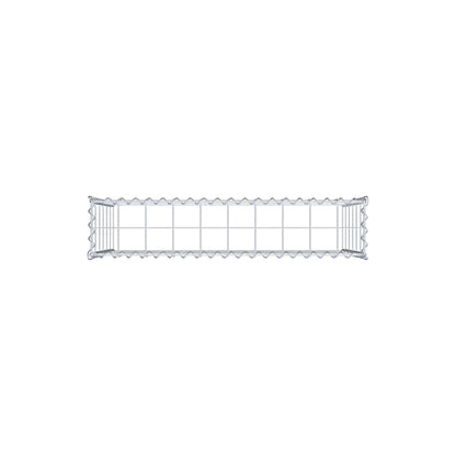 Gabion rapporté type 3 100 cm x 60 cm x 20 cm (L x H x P), mailles 10 cm x 10 cm, spirale