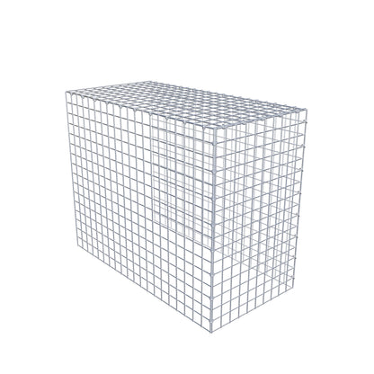 Fourche rapportée type 4 100 cm x 80 cm x 50 cm (L x H x P), mailles 5 cm x 5 cm, anneau C
