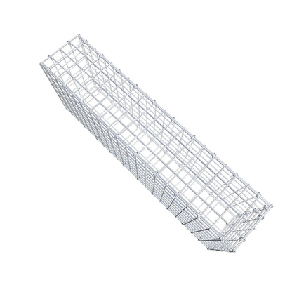 Schanskorf 100 cm x 40 cm x 20 cm (L x H x D), maaswijdte 5 cm x 5 cm, C-ring