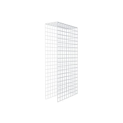 Anbaugabione Typ 4 200 cm x 100 cm x 40 cm (L x H x T), Maschenweite 10 cm x 10 cm, C-Ring