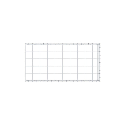 Fourche rapportée type 4 100 cm x 20 cm x 50 cm (L x H x P), mailles 10 cm x 10 cm, anneau C