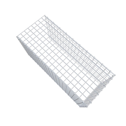 Monteret gabion type 4 100 cm x 50 cm x 40 cm (L x H x D), maskestørrelse 5 cm x 5 cm, C-ring
