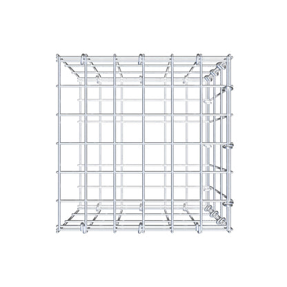 Fourche rapportée type 2 30 cm x 30 cm x 30 cm, maille 5 cm x 10 cm, anneau en C