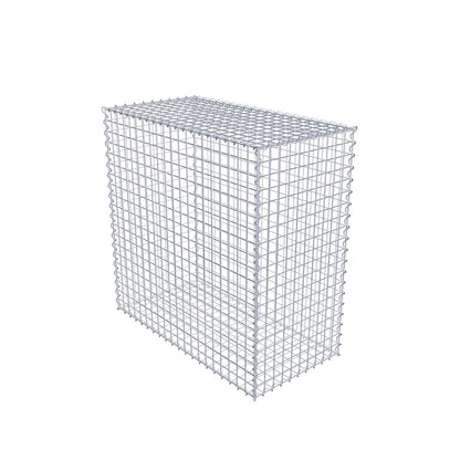 Gabion 100 cm x 100 cm x 50 cm (L x H x D), maskestørrelse 5 cm x 5 cm, spiral
