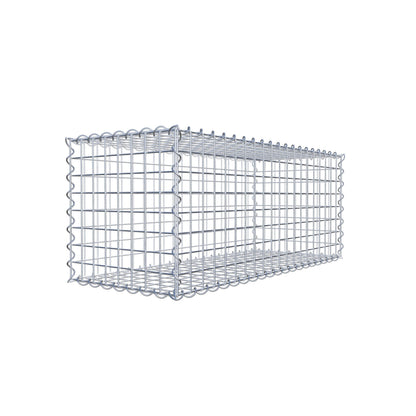 Gabion 100 cm x 40 cm x 40 cm (L x H x P), mailles 5 cm x 5 cm, spirale