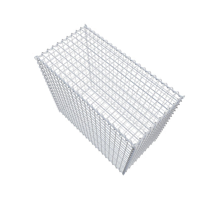 Gabion 100 cm x 90 cm x 50 cm (L x H x D), maskstorlek 5 cm x 5 cm, spiral