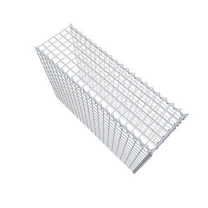 Anbaugabione Typ 4 100 cm x 70 cm x 30 cm (L x H x T), Maschenweite 5 cm x 5 cm, Spirale