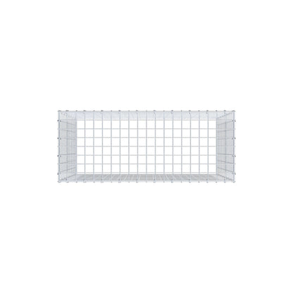 Gabião Tipo 3 100 cm x 80 cm x 40 cm (C x A x P), malhagem 5 cm x 5 cm, anel C
