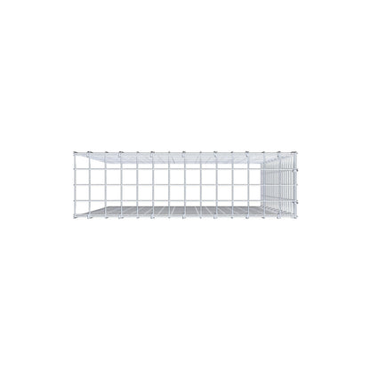 Mounted gabion type 4 100 cm x 70 cm x 20 cm (L x H x D), mesh size 5 cm x 5 cm, C-ring