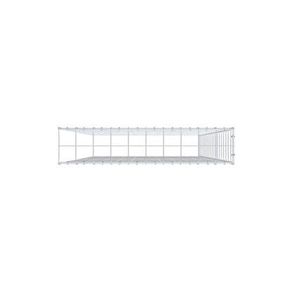 Gabião Tipo 4 200 cm x 100 cm x 20 cm (C x A x P), malhagem 10 cm x 10 cm, anel C