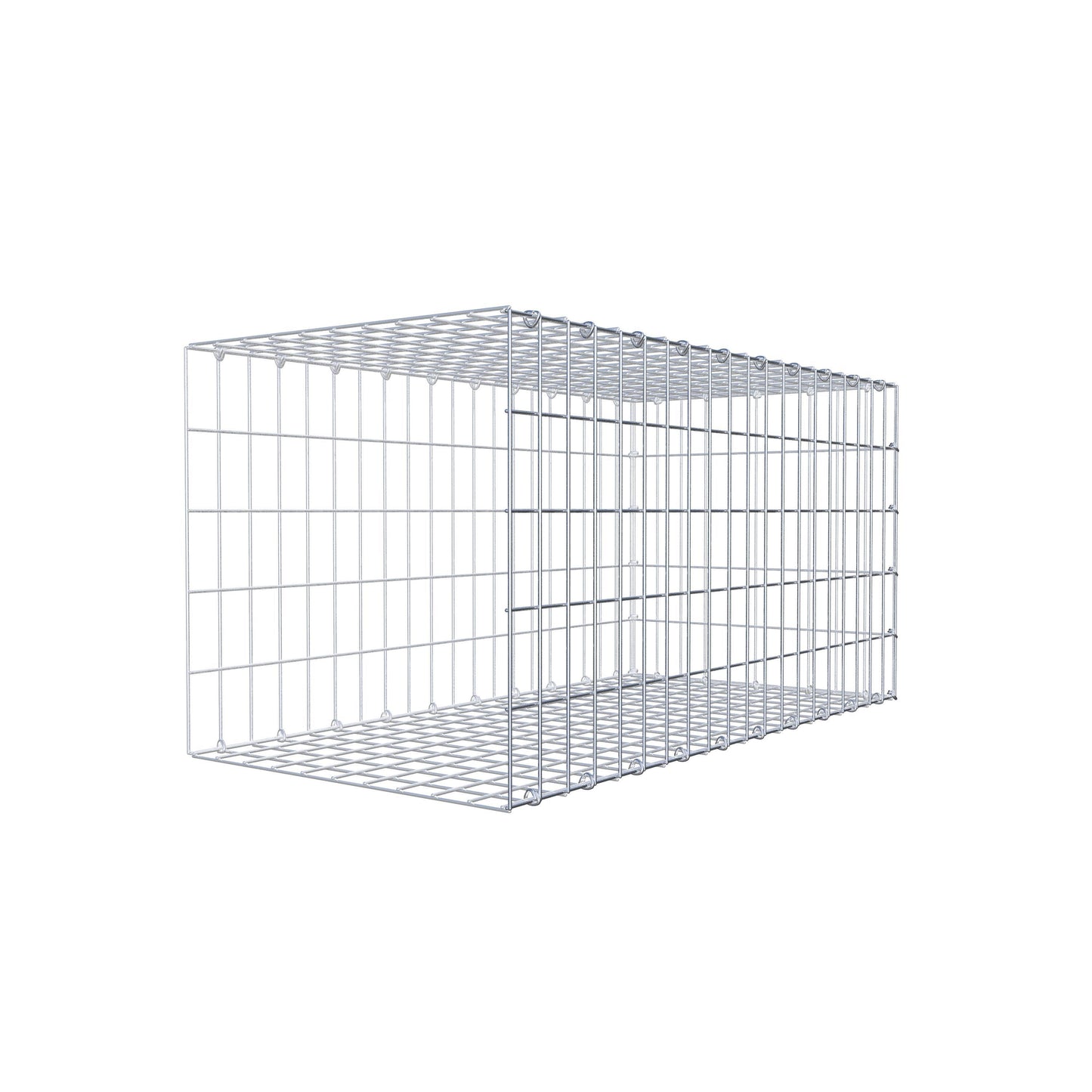 Pila adicional tipo 2 100 cm x 50 cm x 50 cm, malla 5 cm x 10 cm, anillo en C