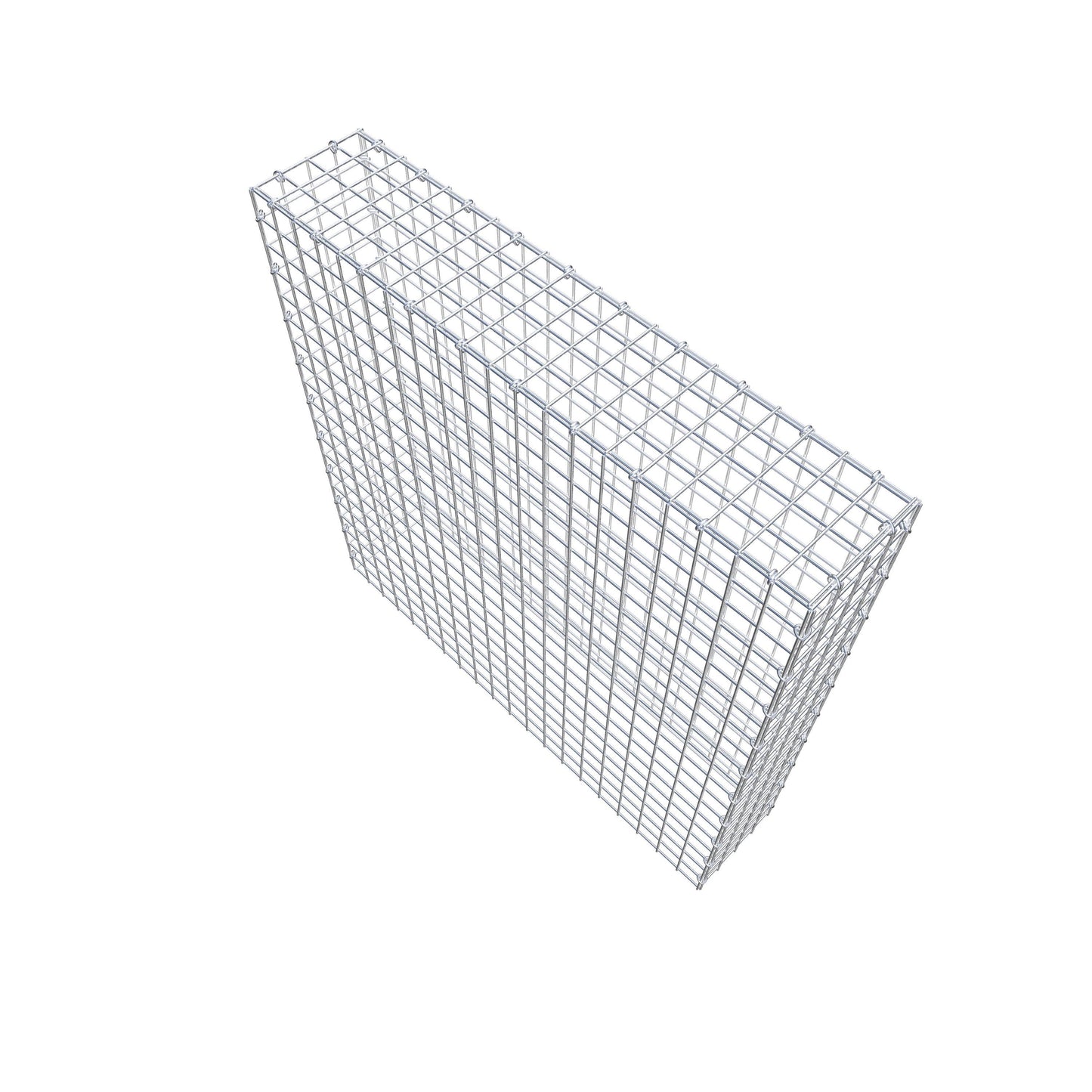 Fourche rapportée type 3 100 cm x 100 cm x 20 cm (L x H x P), mailles 5 cm x 5 cm, anneau C