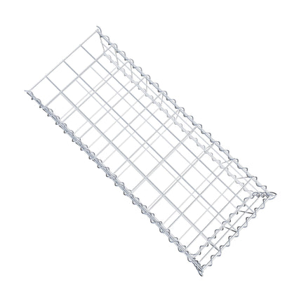 Grown-on gabion type 2 100 cm x 20 cm x 40 cm (L x H x D), mesh size 10 cm x 10 cm, spiral