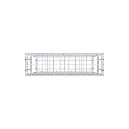 Gabion 100 cm x 70 cm x 20 cm (L x H x P), mailles 5 cm x 10 cm, anneau en C