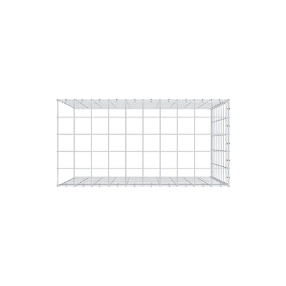 Fourche rapportée type 4 100 cm x 80 cm x 50 cm (L x H x P), mailles 10 cm x 10 cm, anneau C