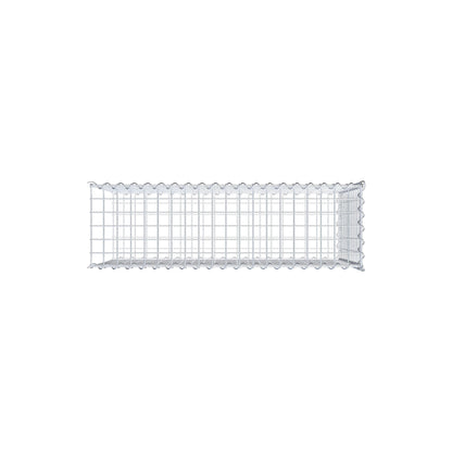 Gavión adulto tipo 2 100 cm x 60 cm x 30 cm (largo x alto x profundidad), tamaño de malla 5 cm x 5 cm, espiral