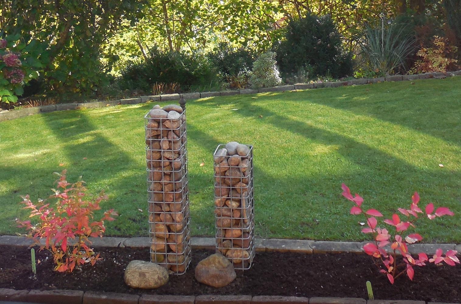 Colonne gabion 17 x 17 cm, MW 5 x 5 cm carré