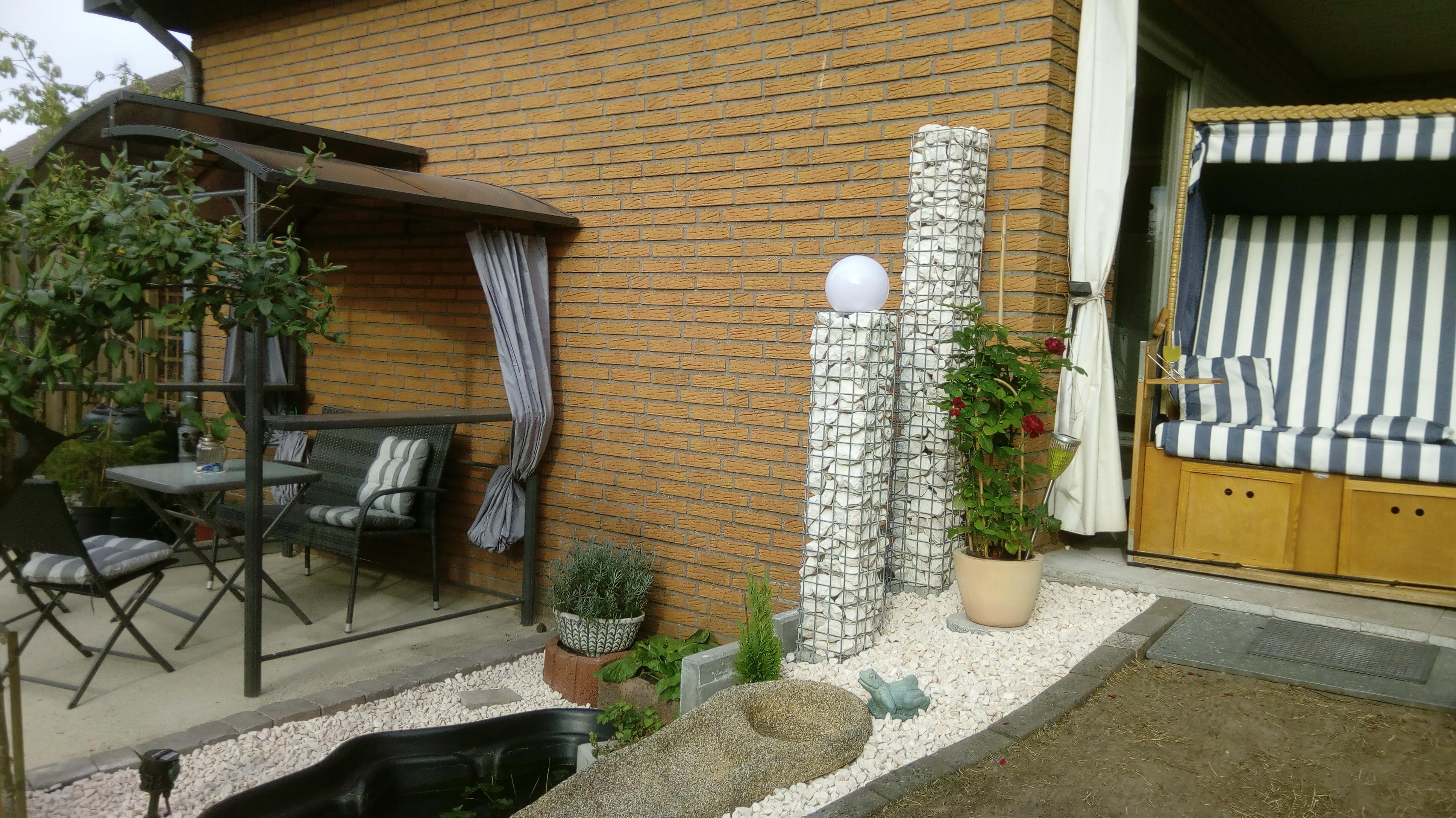 Colonne gabion 22 x 22 cm MW 5 x 5 cm carré