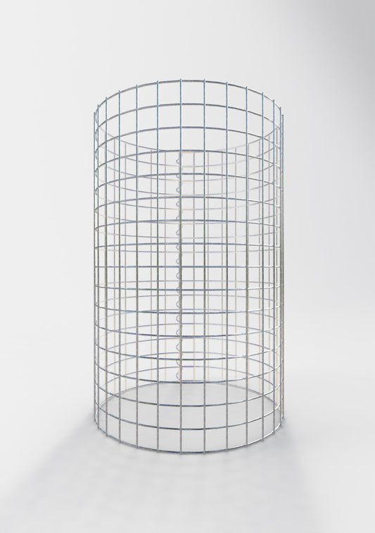 Gabionpelare rund 52 cm diameter, 80 cm höjd, maskstorlek 5 cm x 5 cm