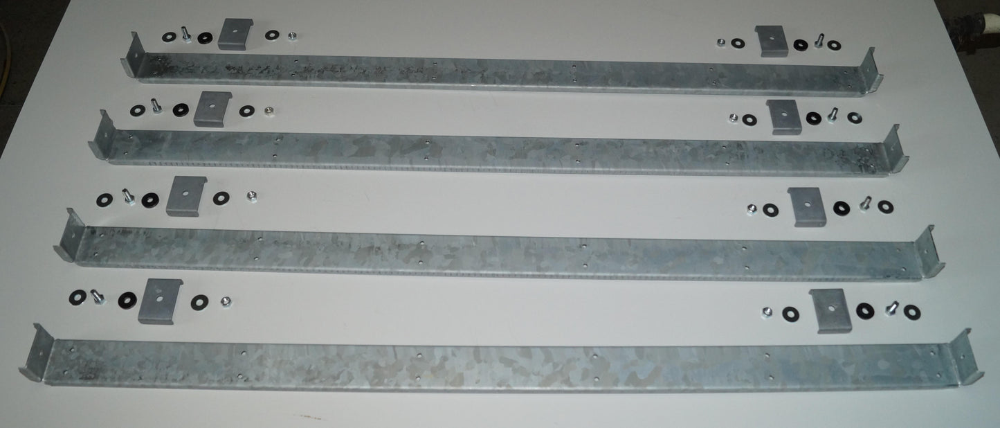 Railset voor lange bank